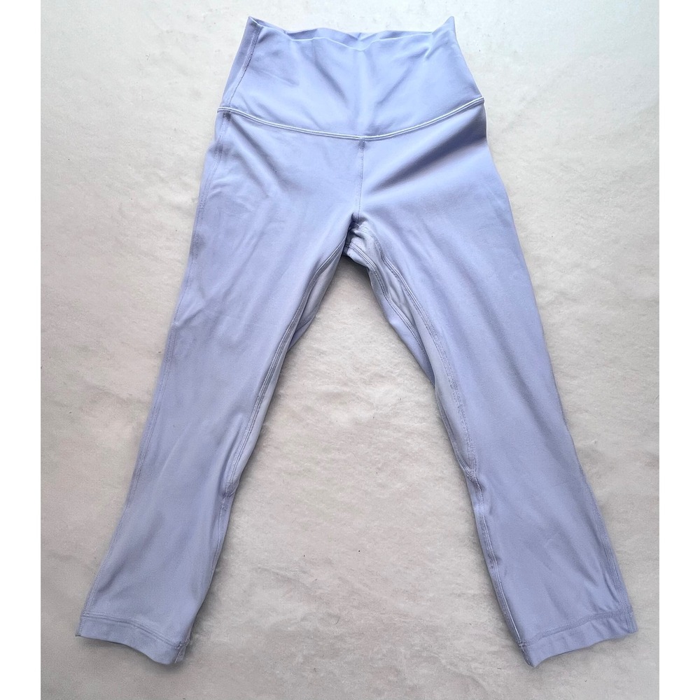 Lululemon Align‎ High-Rise Crop 21 Lavender Purple Yoga Leggings LW6BGHS Size 6